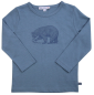 Preview: Enfant Terrible Shirt Bär jeansblau 100% Bio-Baumwolle GOTS